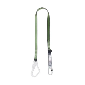 Tlumič pádu s popruhem, karabina + hák, délka 1,8 m,FA3030418